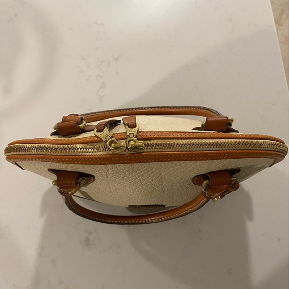 Dooney & Bourke Tan and Cream Satchel, EUC - Picture 15 of 16